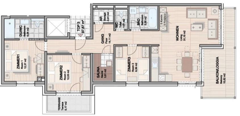 Apartman Fuerth Капрун Экстерьер фото